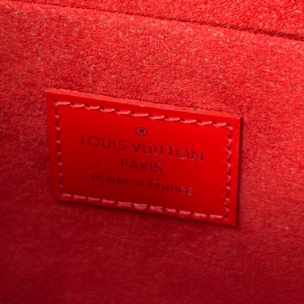 Louis Vuitton Red Felicie Pochette in EPI Leather - Picture 16 of 16